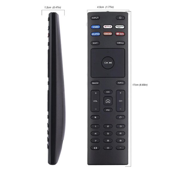 Universal XRT136 Remote Control Suitable for Vizio Smart Tv D24f-f1 D43f-f1 D50f - Picture 3 of 3